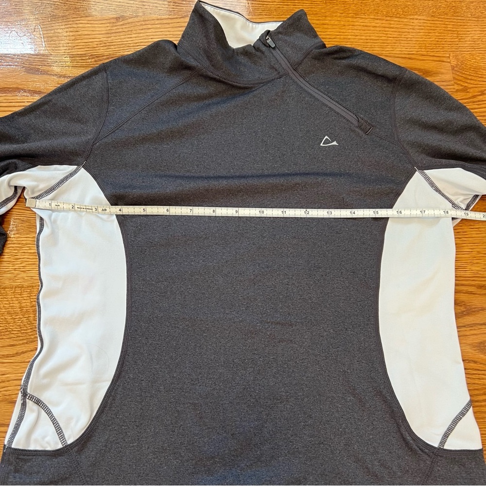 Paradox Grey 1/4 Zip Base Layer Longsleeve - Picture 14 of 14